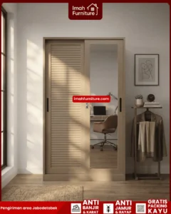 Lemari Besi 1200 EMH Brown on Brown