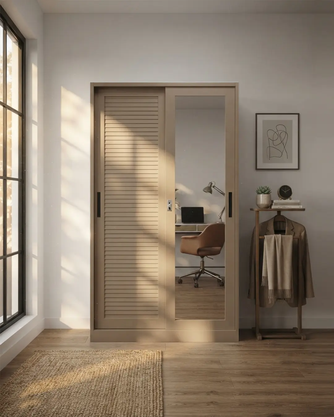 Lemari Besi 3 Pintu Imah Furniture, Gratis Ongkir Tanpa Minimal Pembelian! Belanja Sekarang ke Whatsapp Sales Kami, Bisa COD!