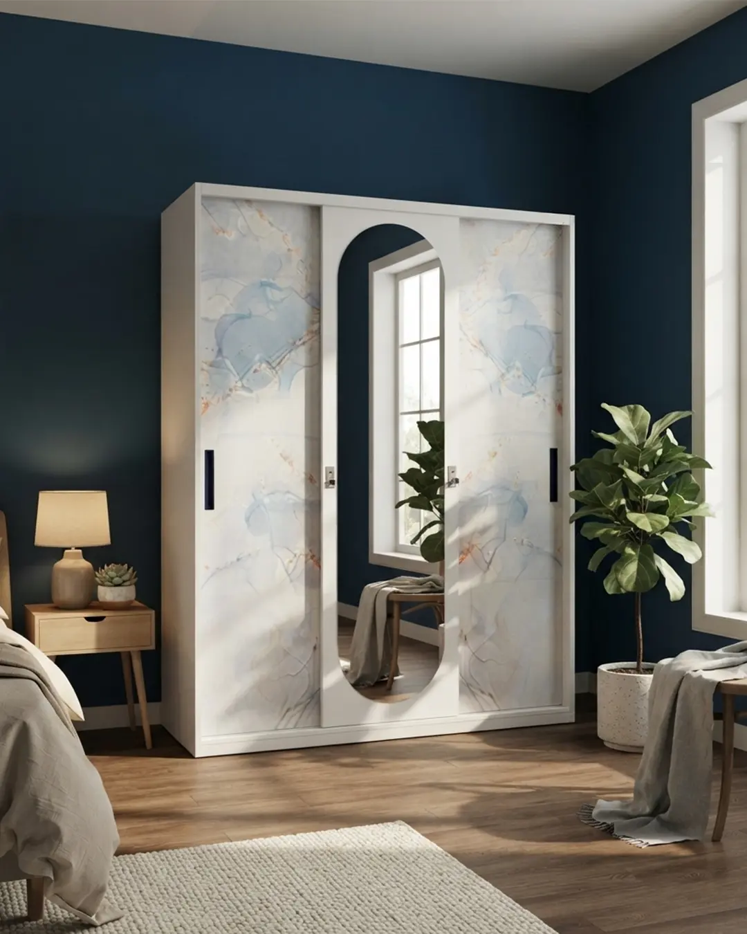 Lemari Besi 3 Pintu Imah Furniture, Gratis Ongkir Tanpa Minimal Pembelian! Belanja Sekarang ke Whatsapp Sales Kami, Bisa COD!